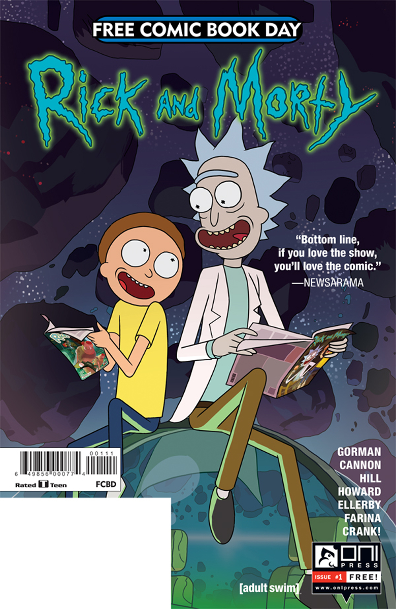 JAN170009 FCBD 2017 RICK & MORTY Free Comic Book Day