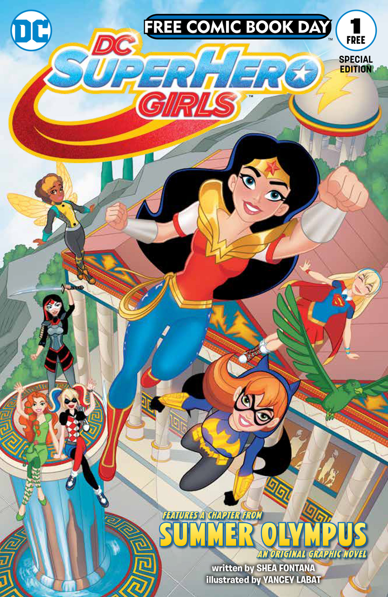 JAN170023 - FCBD 2017 DC SUPER HERO GIRLS SUMMER OLYMPUS PREVIEW (Net