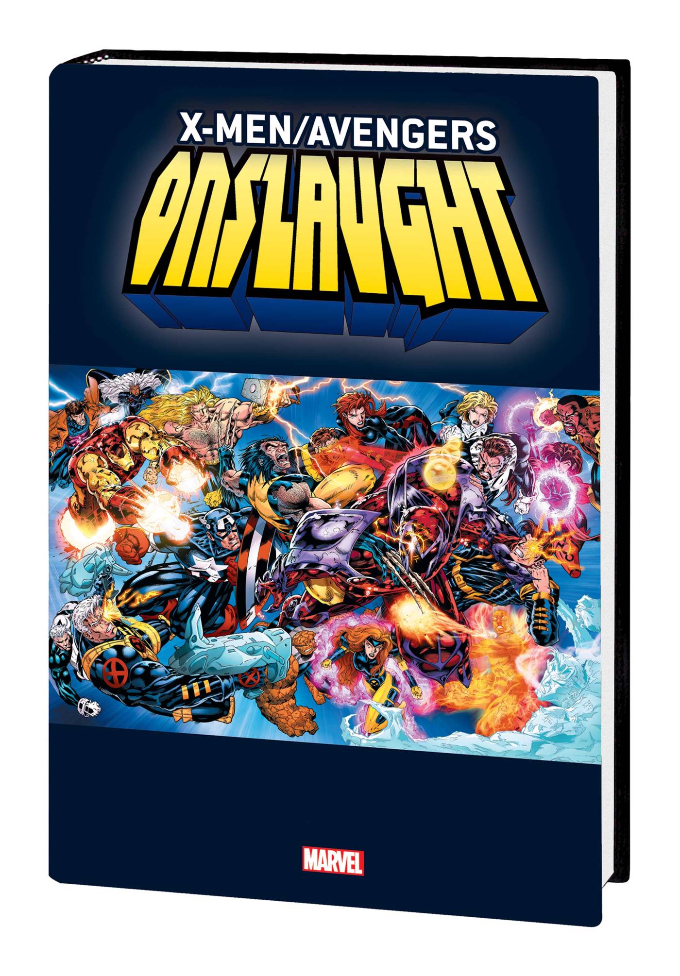 Jun X Men Avengers Onslaught Omnibus Hc New Ptg Free Comic