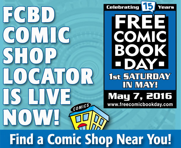 Free Comic Book Day Store Locator