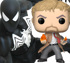 John Constantine Funko POP! and Symbiote Spider-Man Statue Headline Free Comic Book Day 2019 Exclusives