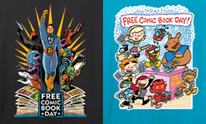 Free Comic Book Day 2016 Commemorative T-Shirt Designs Revealed 