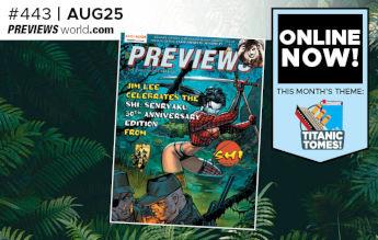 Sneak Previews: Crusade's Shi Omnibus Features Classic Jim Lee Artwork on August's PREVIEWS Cover