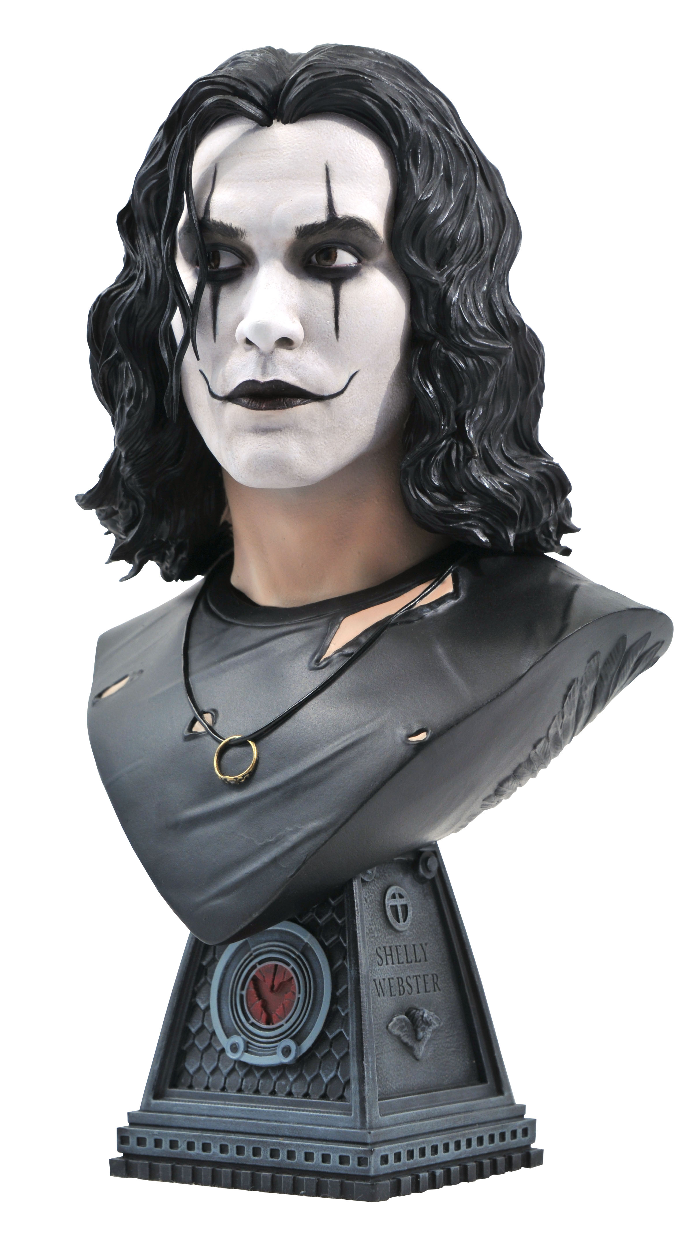 MAR212005 - CROW LEGENDS IN 3D CROW 1/2 SCALE BUST - Free