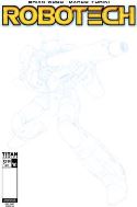 ROBOTECH #1 BLUE LINE SKETCH VAR