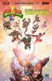 MMPR TMNT II #1 (OF 5) CVR K DLX ED VAR WILLIAMS II