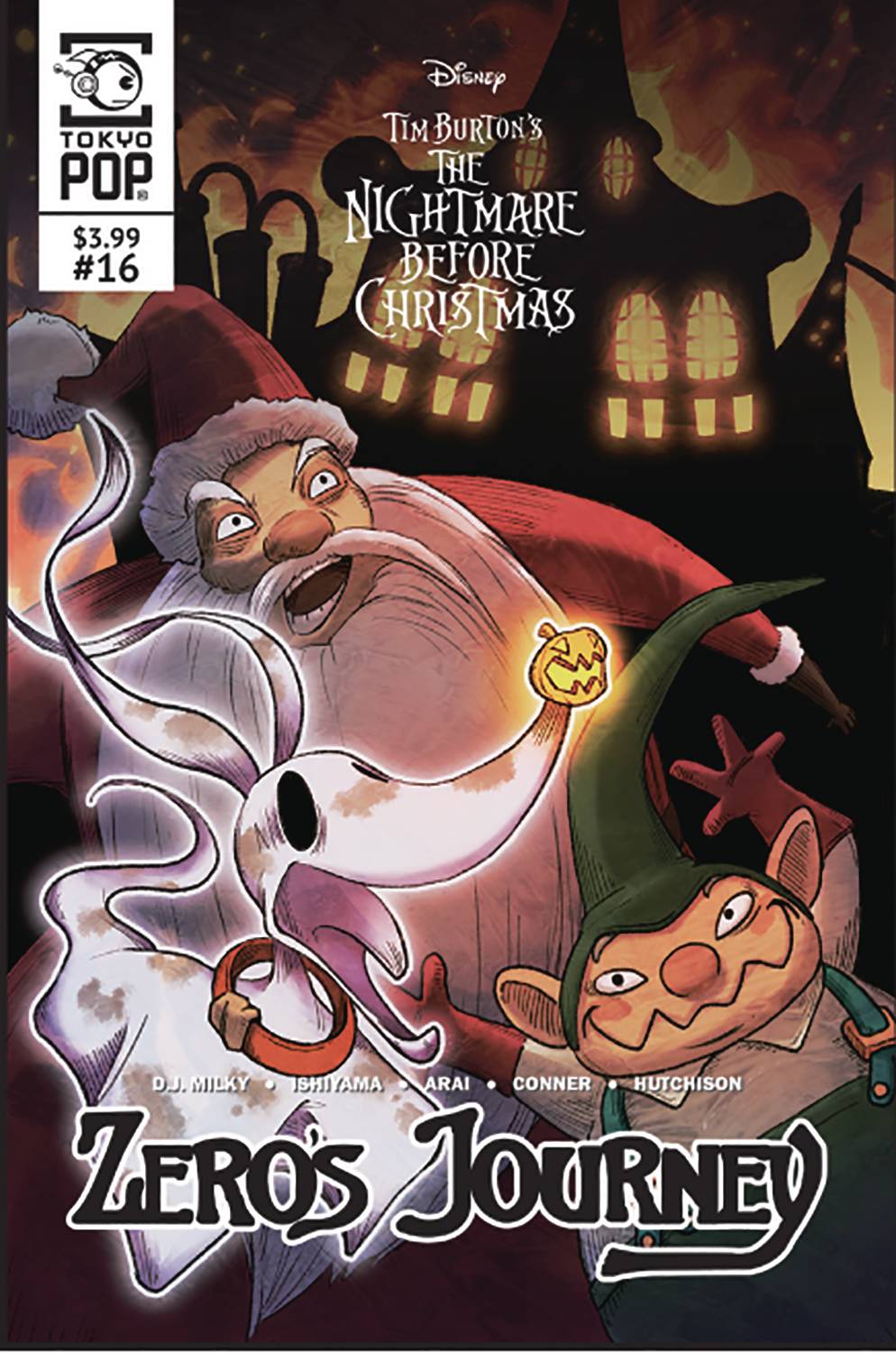 NOV192043 NIGHTMARE BEFORE CHRISTMAS ZEROS JOURNEY 16 Free Comic   STL142625 