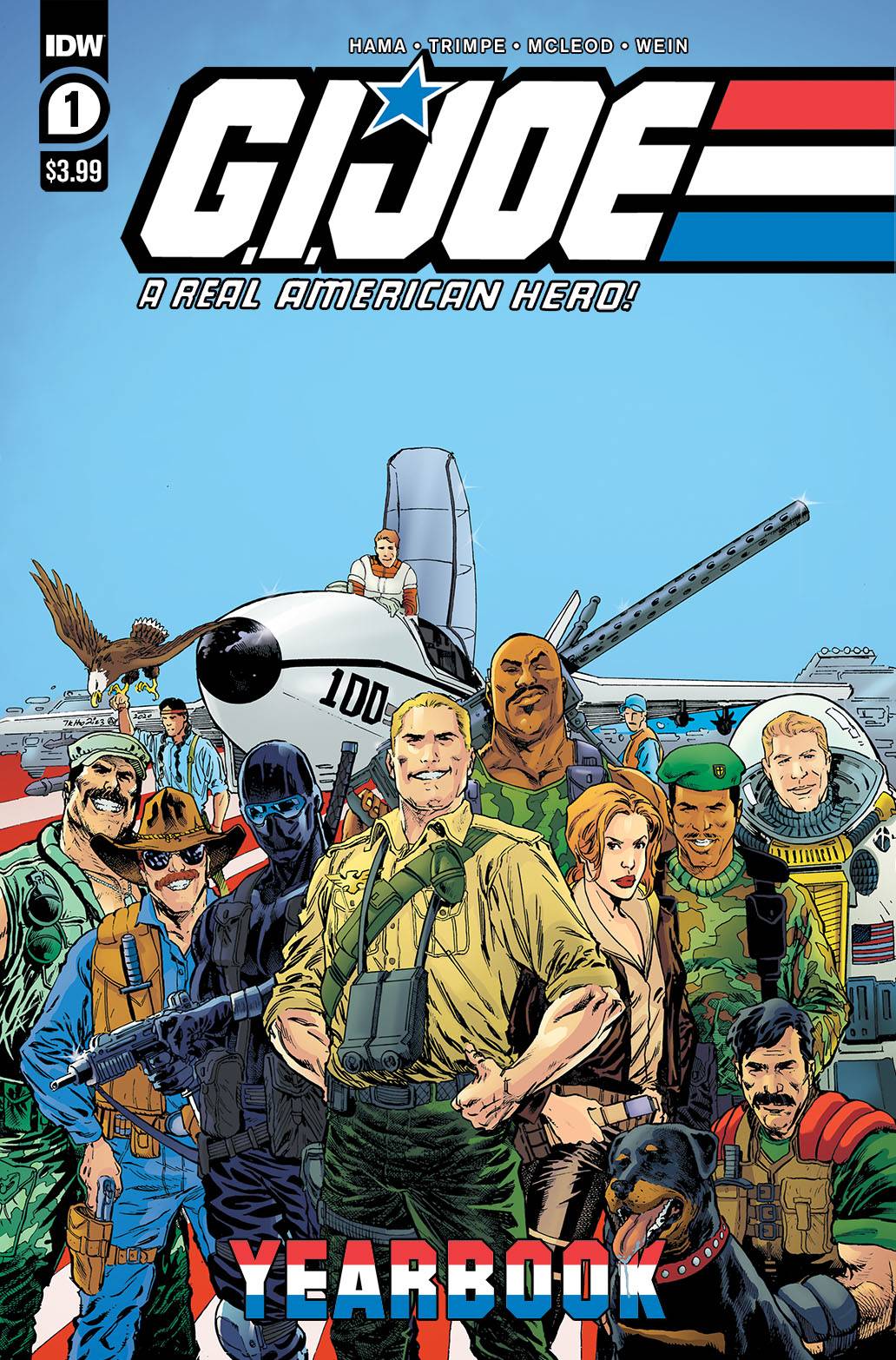 NOV200372 GI JOE A REAL AMERICAN HERO YEARBOOK 1 Free Comic Book Day