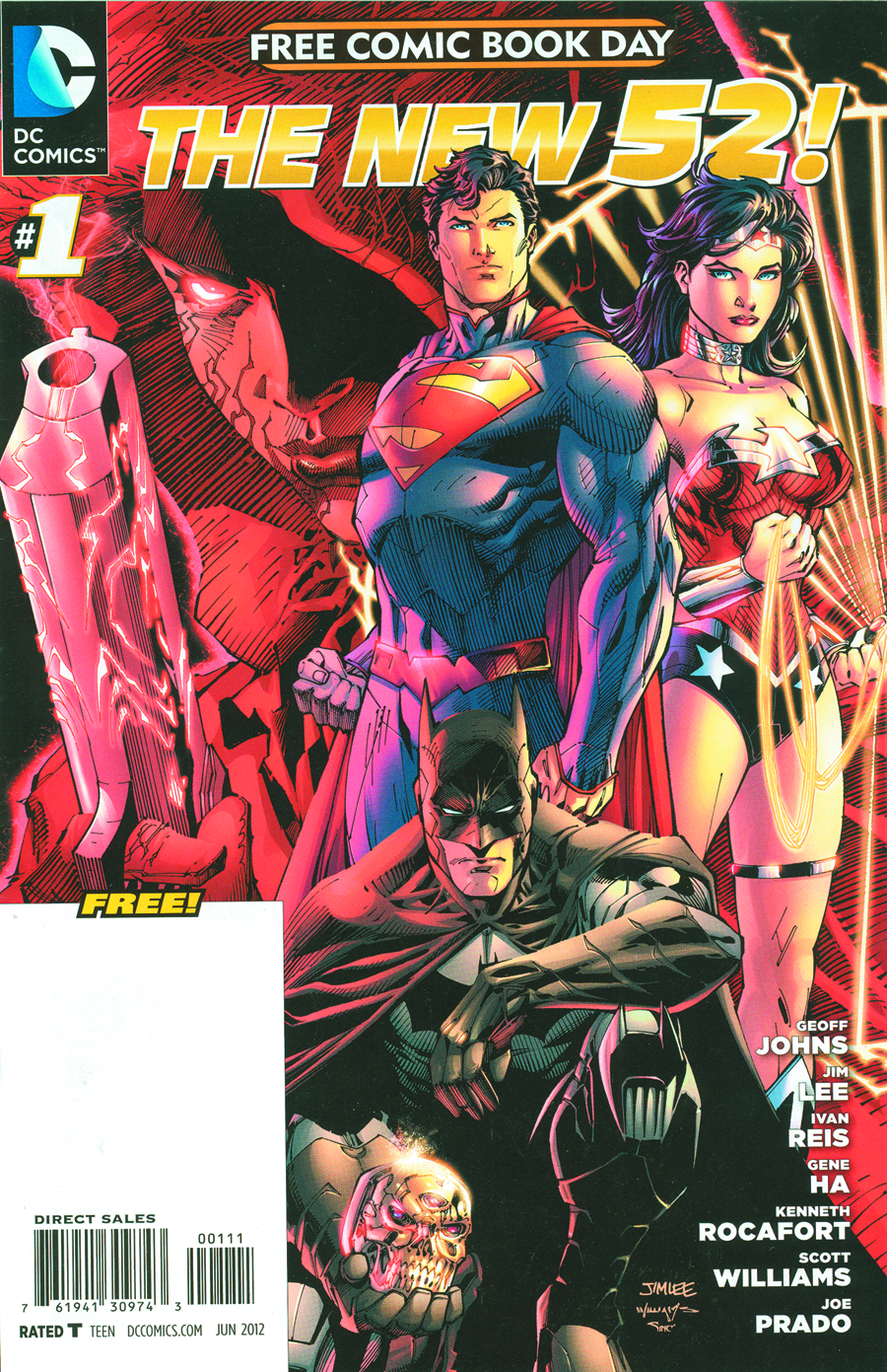 JAN120006 FCBD 2012 DC COMICS THE NEW 52 1 SPECIAL ED Free Comic