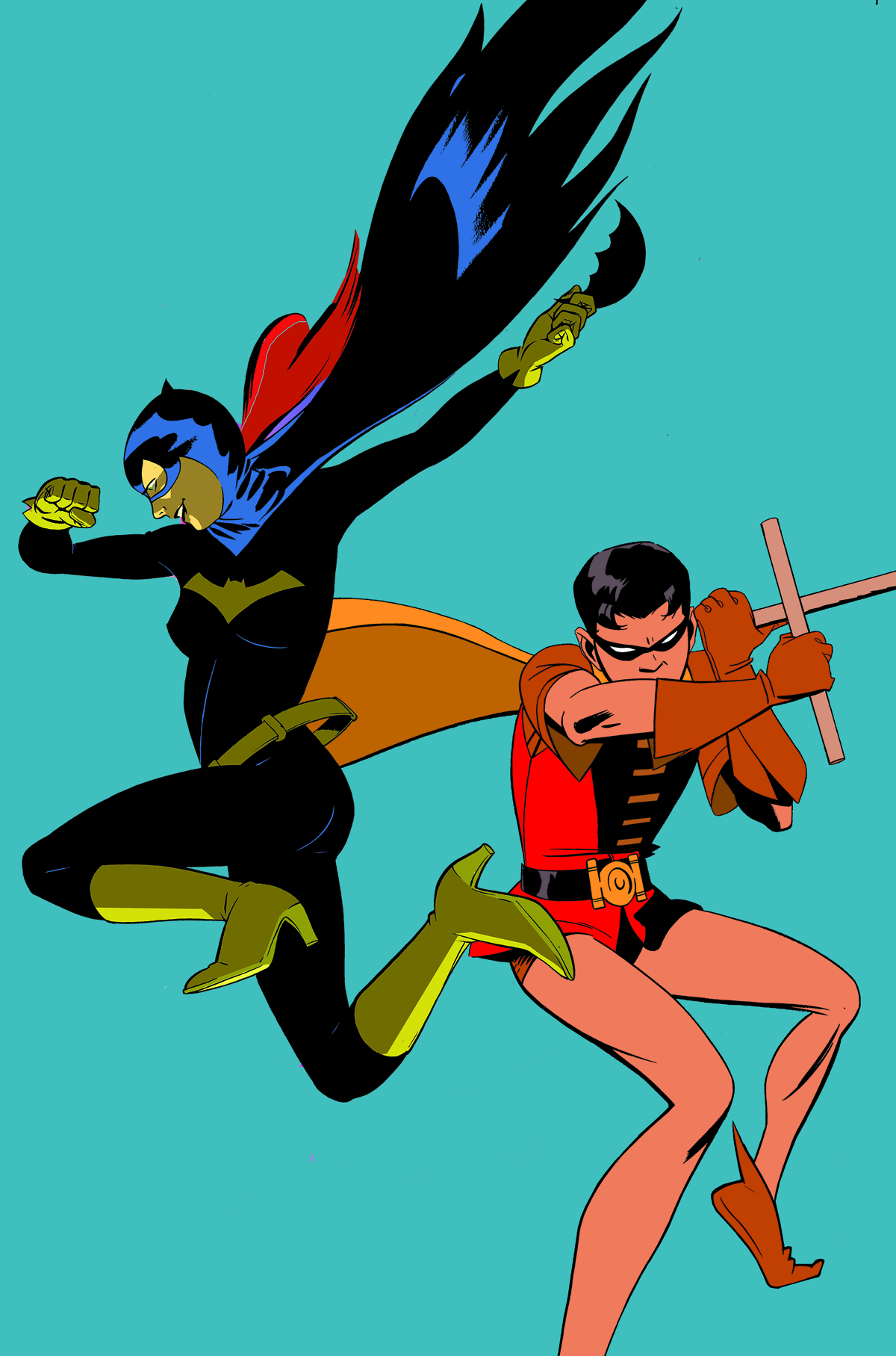 robin vs batgirl