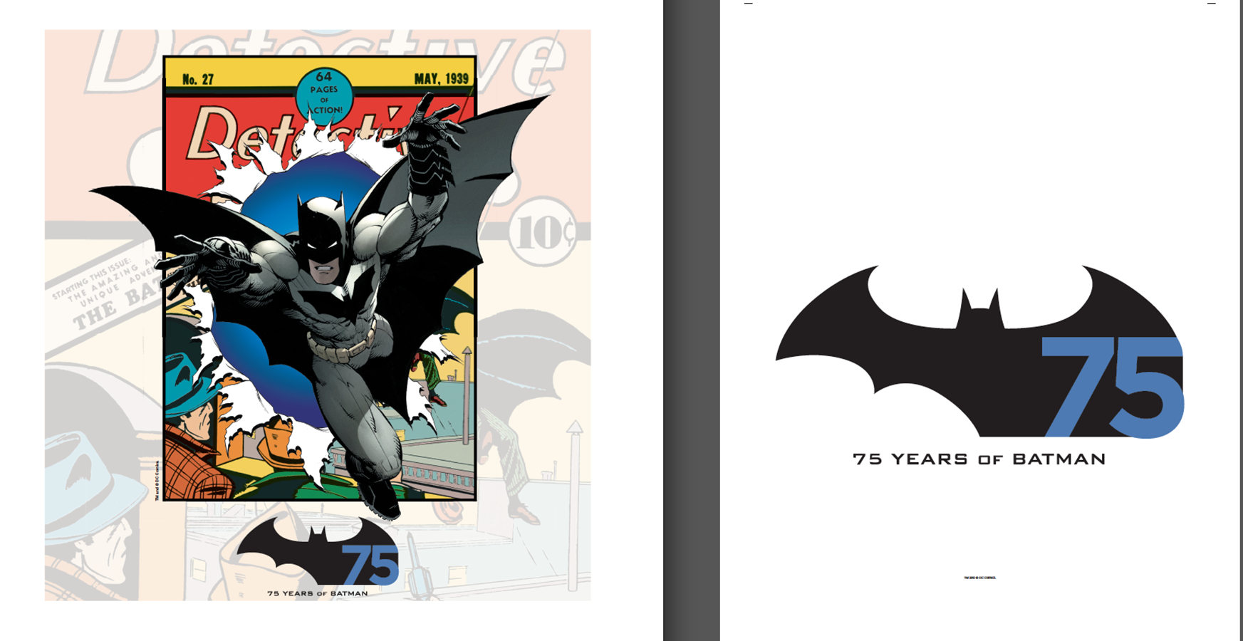 MAR148298 - BATMAN 75TH ANNIV STORE BAGS FOR REORDER (CS 1000) - Free ...