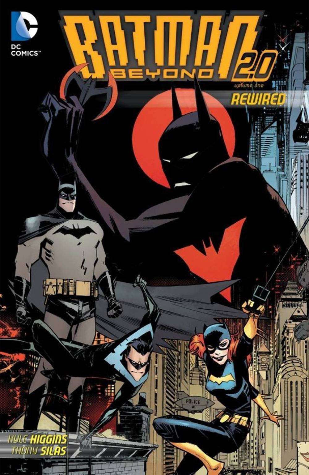 AUG140338 - BATMAN BEYOND  TP VOL 01 REWIRED - Free Comic Book Day