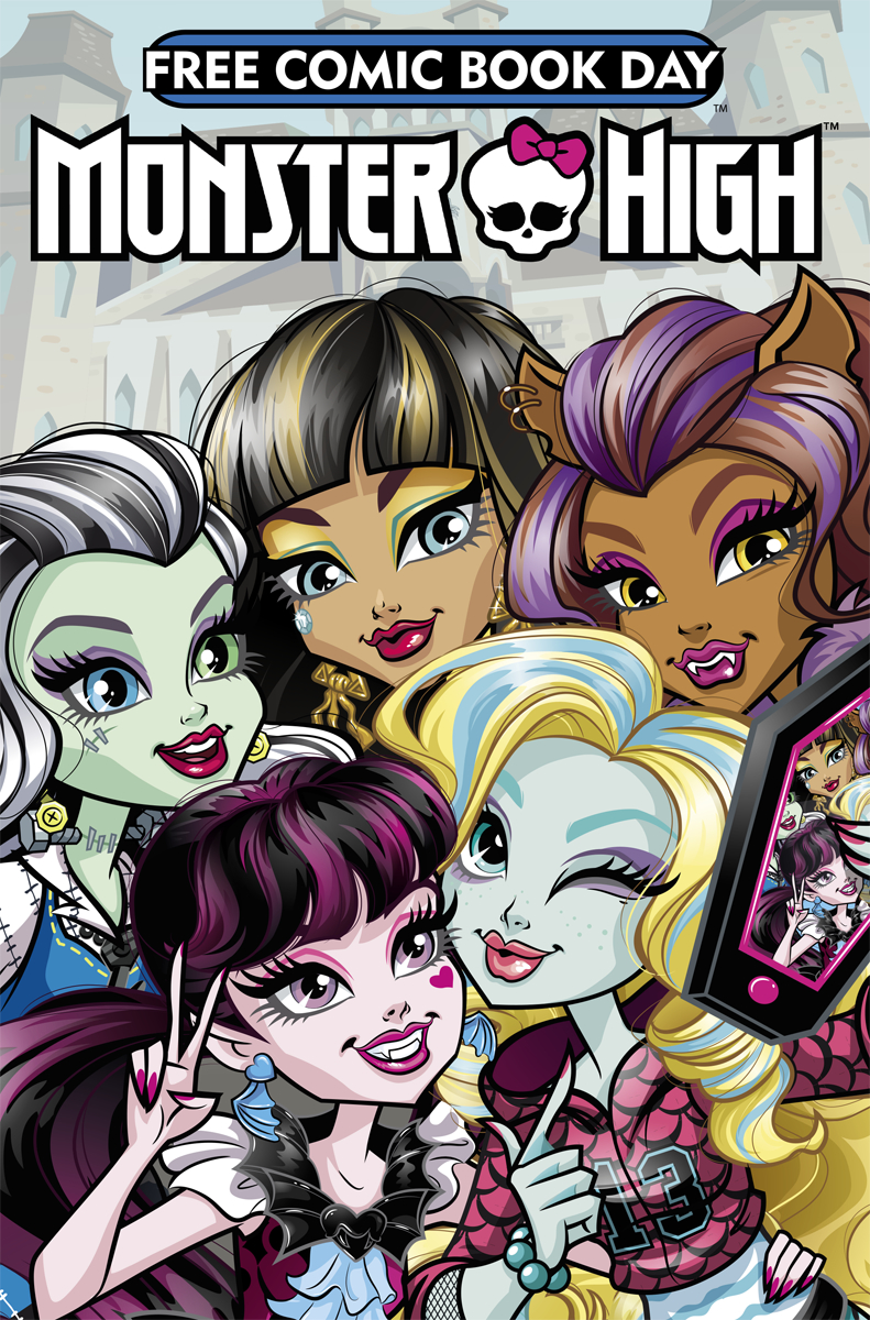 JAN170044 FCBD 2017 MONSTER HIGH Free Comic Book Day