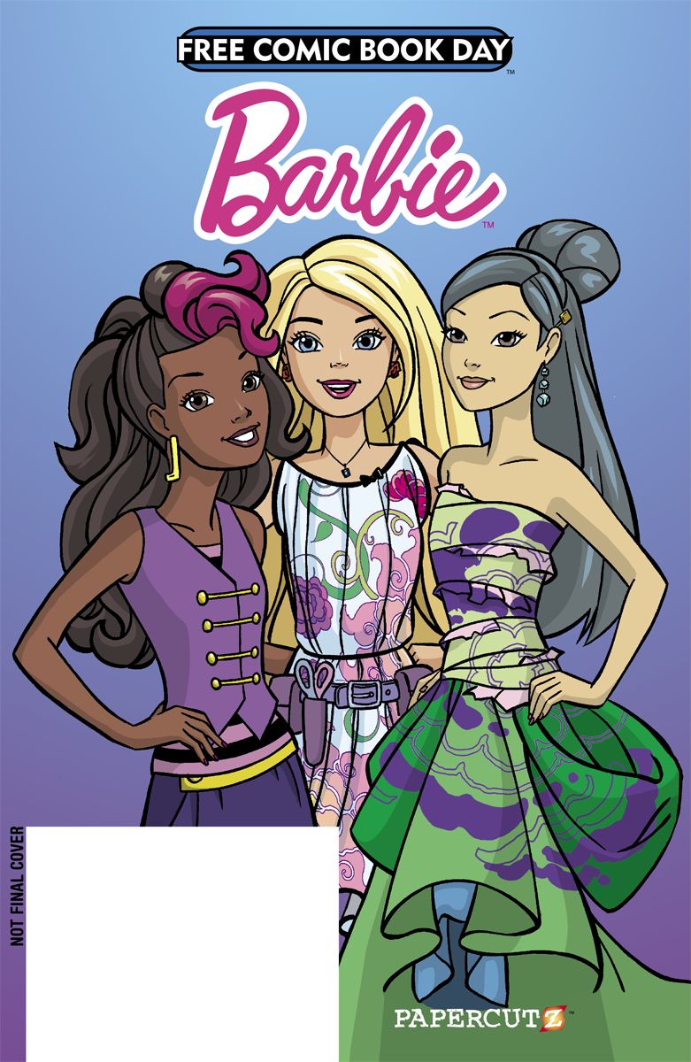 JAN170040 FCBD 2017 BARBIE Free Comic Book Day