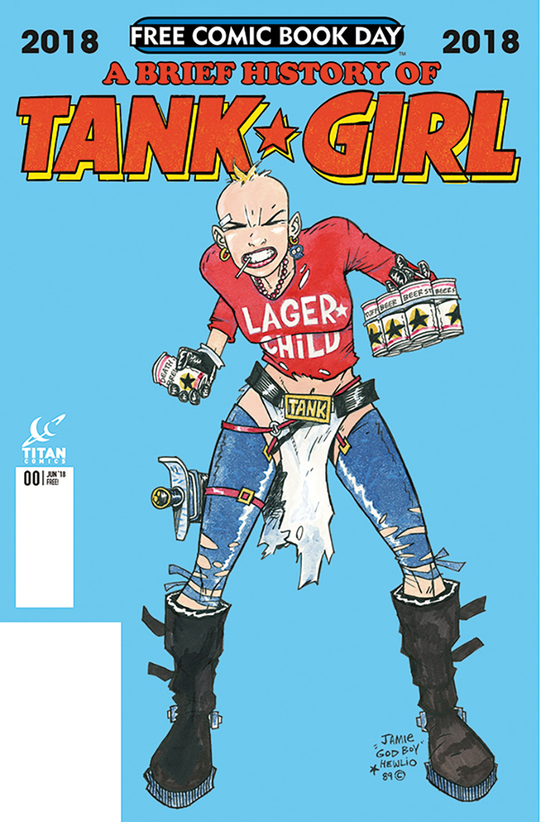 Jan180042 Fcbd 2018 Brief History Of Tank Girl Free Comic Book Day 8437