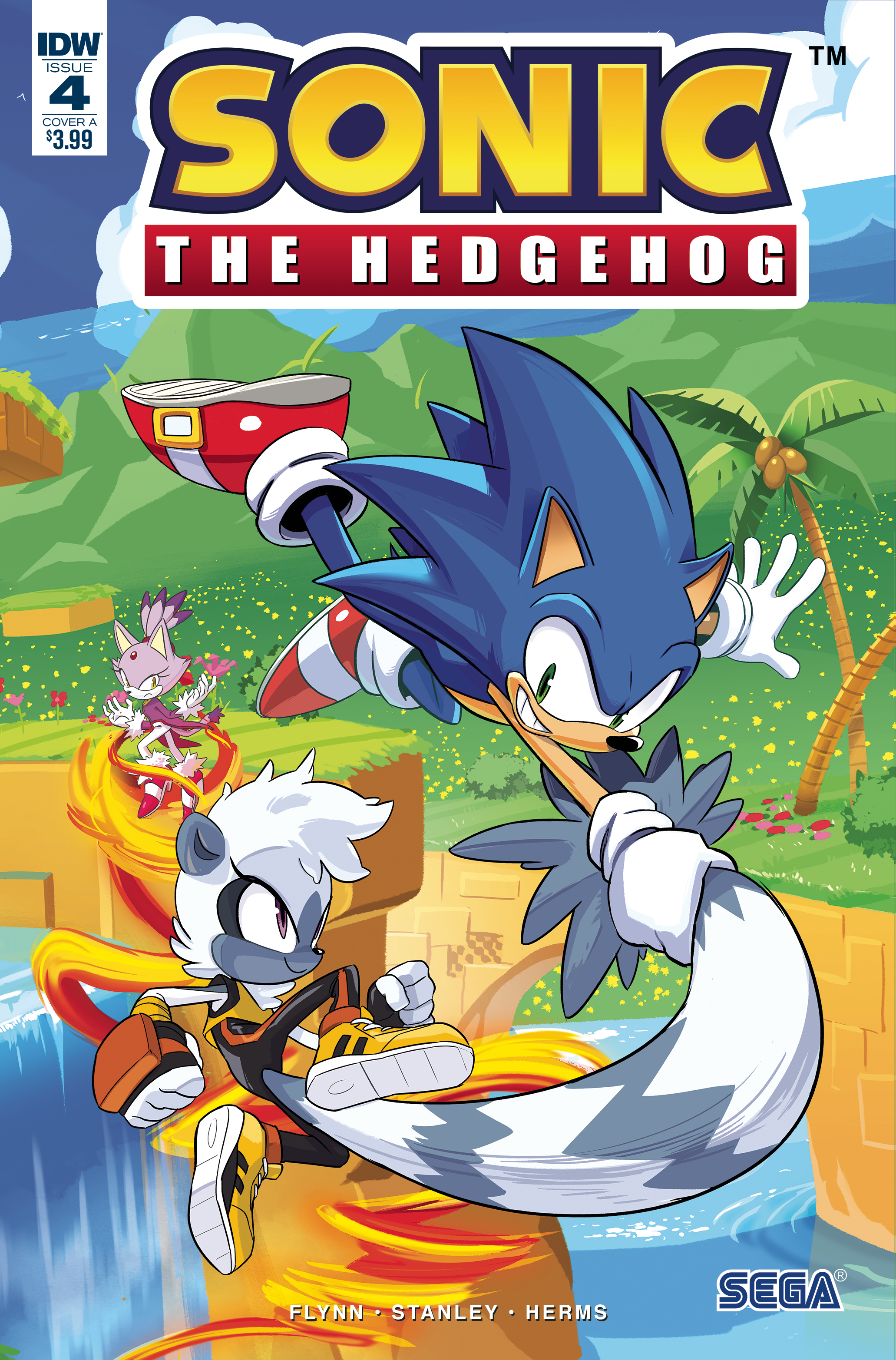 FEB180347 - SONIC THE HEDGEHOG #4 CVR A HESSE - Free Comic Book Day