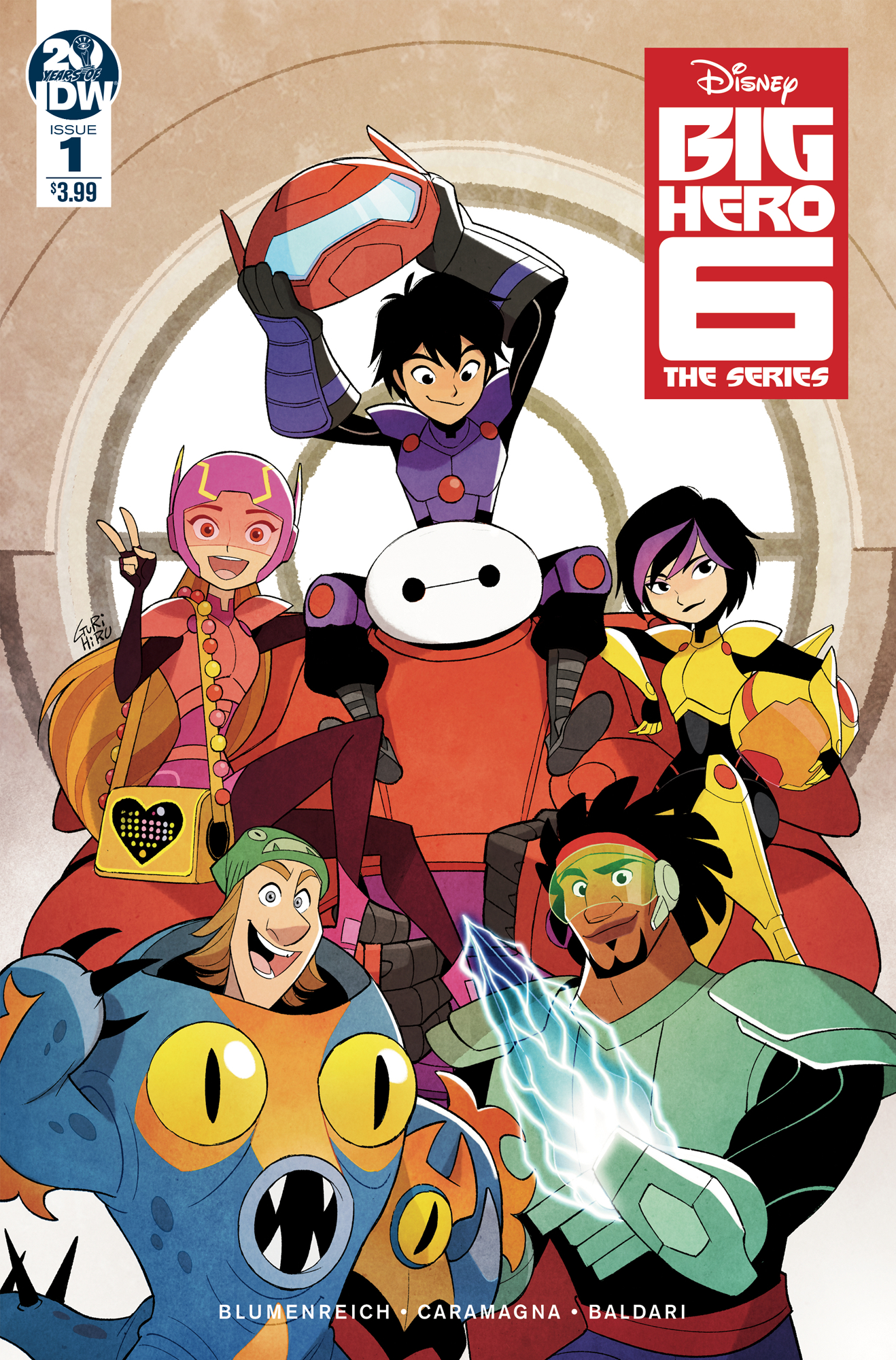 big hero 6 comic fred