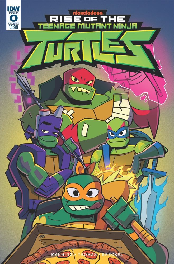 MAY180681 - RISE OF THE TMNT #0 CVR A THOMAS - Free Comic Book Day
