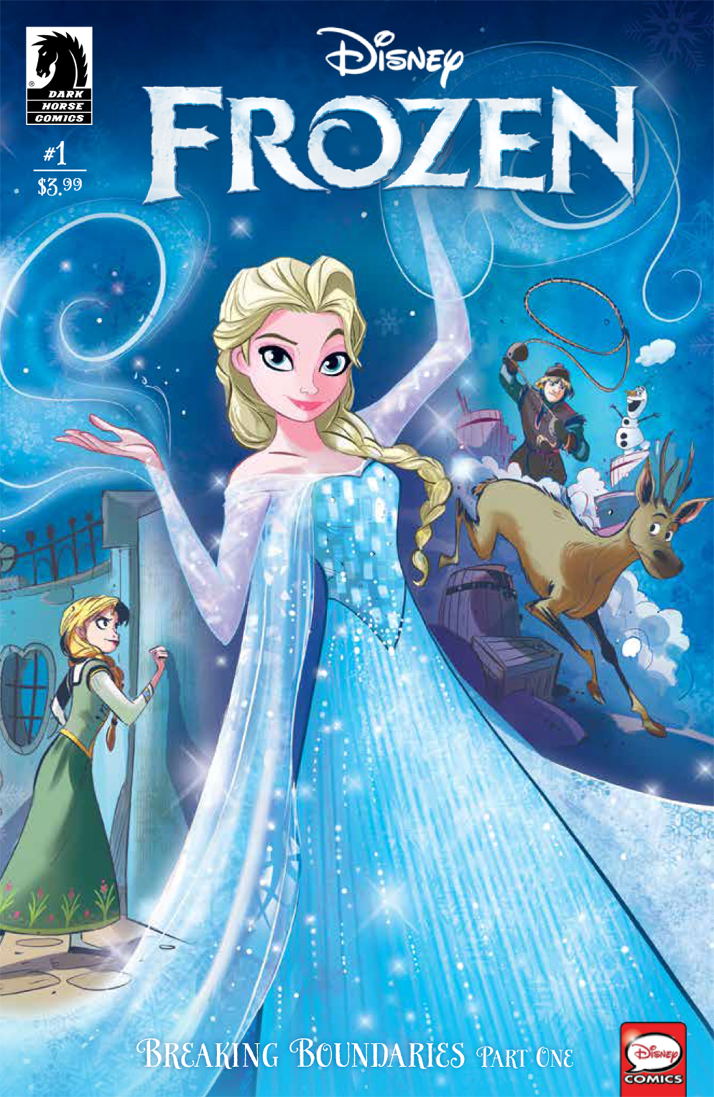 JUN180302 - DISNEY FROZEN BREAKING BOUNDARIES #1 - Free Comic Book Day