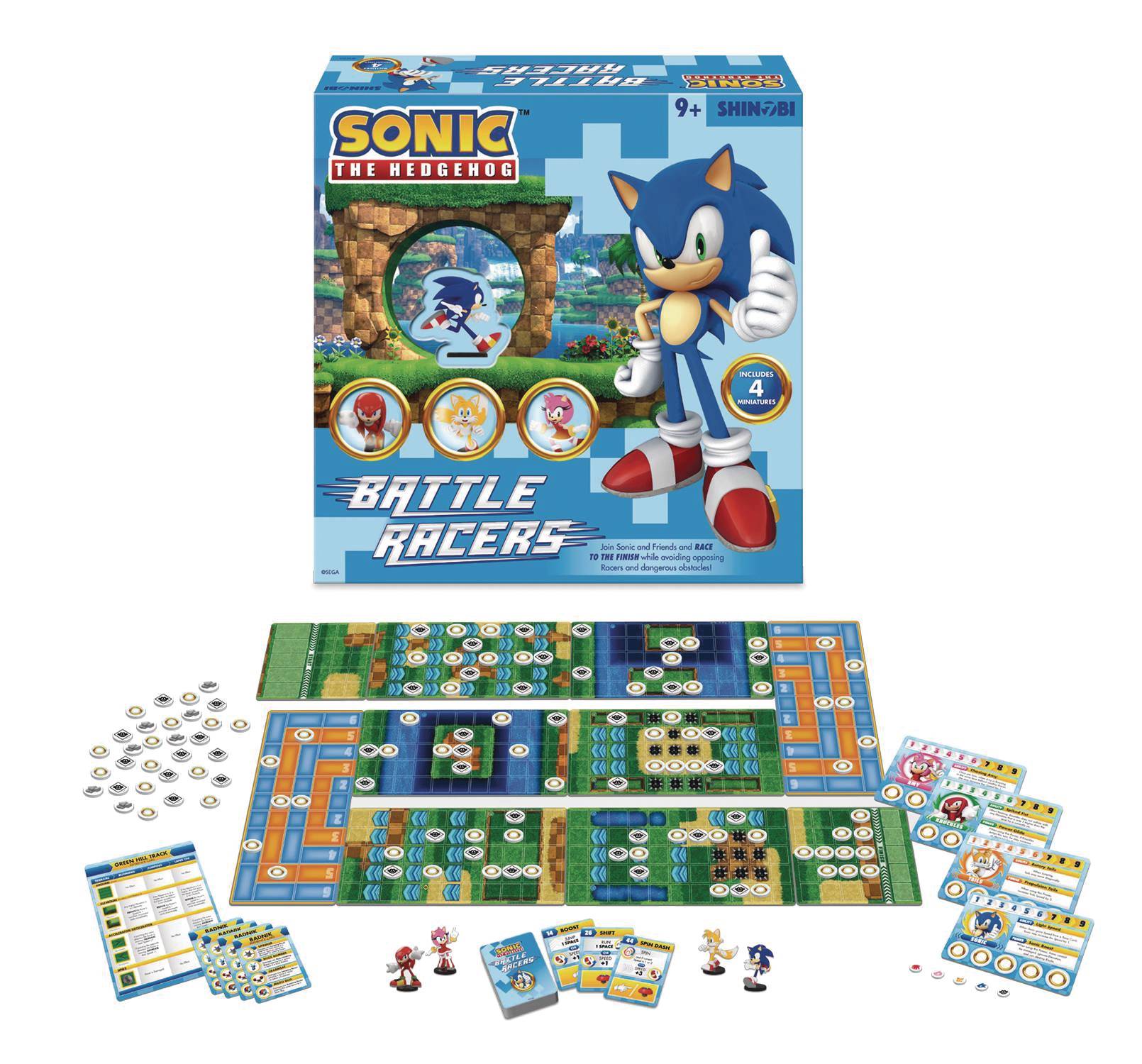 MAY188742 - SONIC THE HEDGEHOG BATTLE RACERS BOARDGAME - Free Comic Book Day