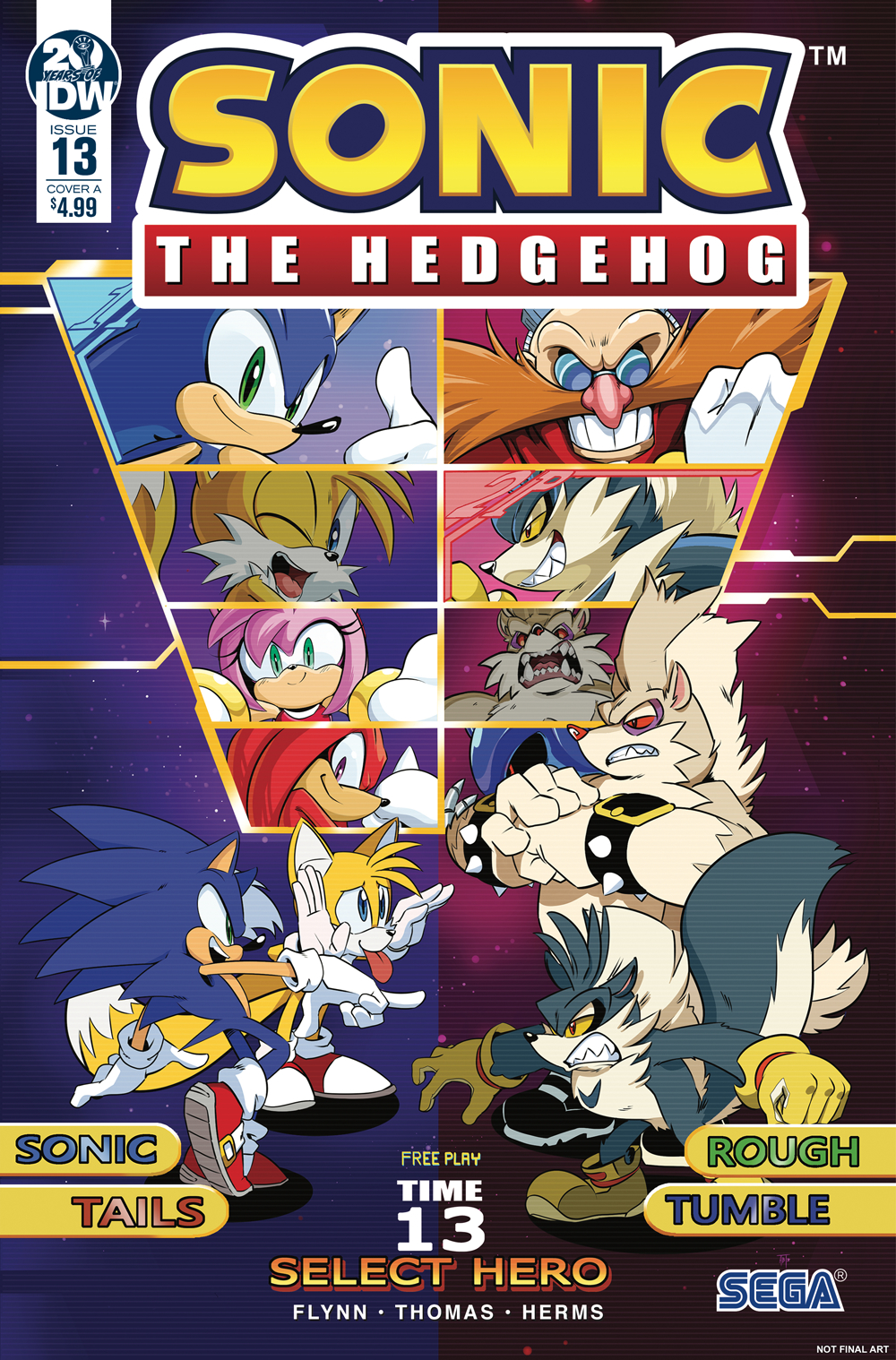 SONIC THE HEDGEHOG #13 CVR A THOMAS