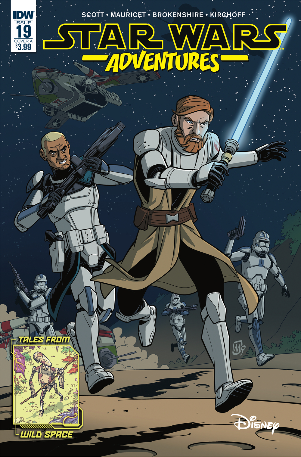 STAR WARS ADVENTURES #19 CVR A MAURICET