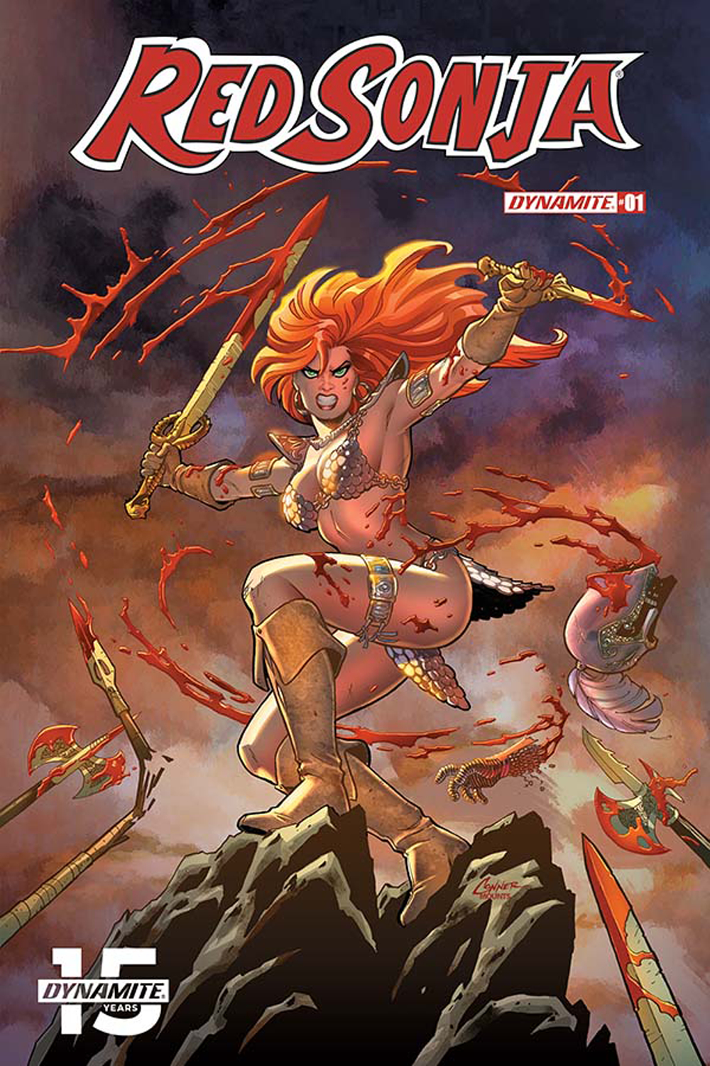 RED SONJA #1 CVR A CONNER