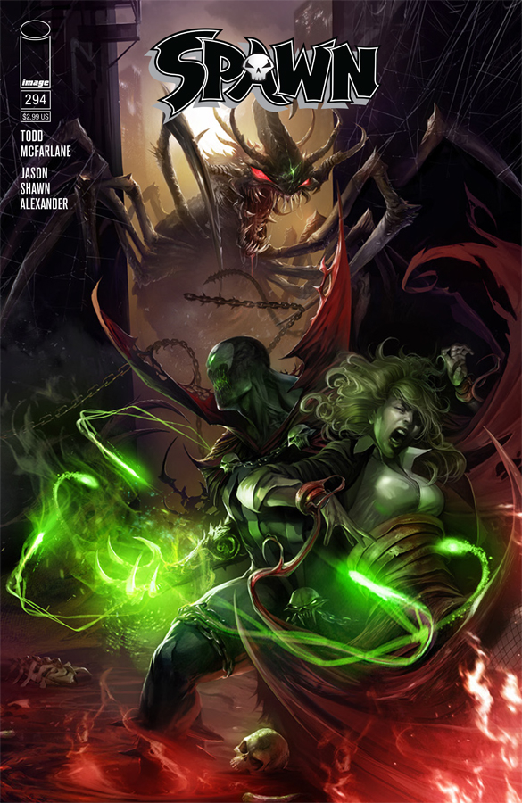 SPAWN #294 CVR A MATTINA