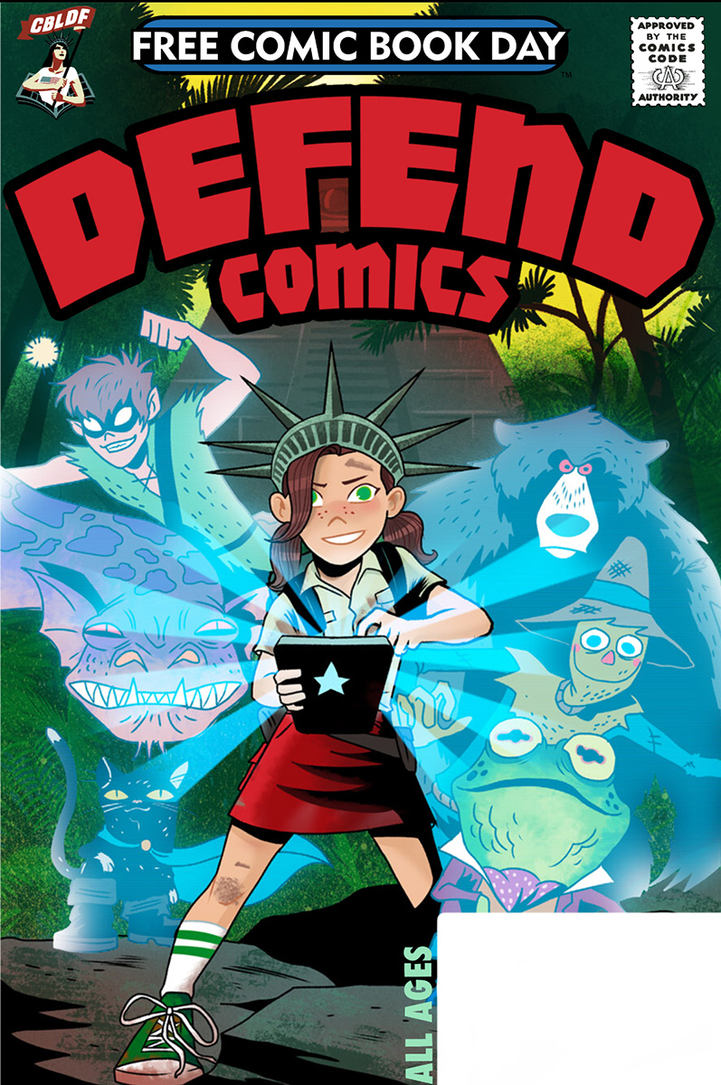 FCBD 2019 DEFEND COMICS