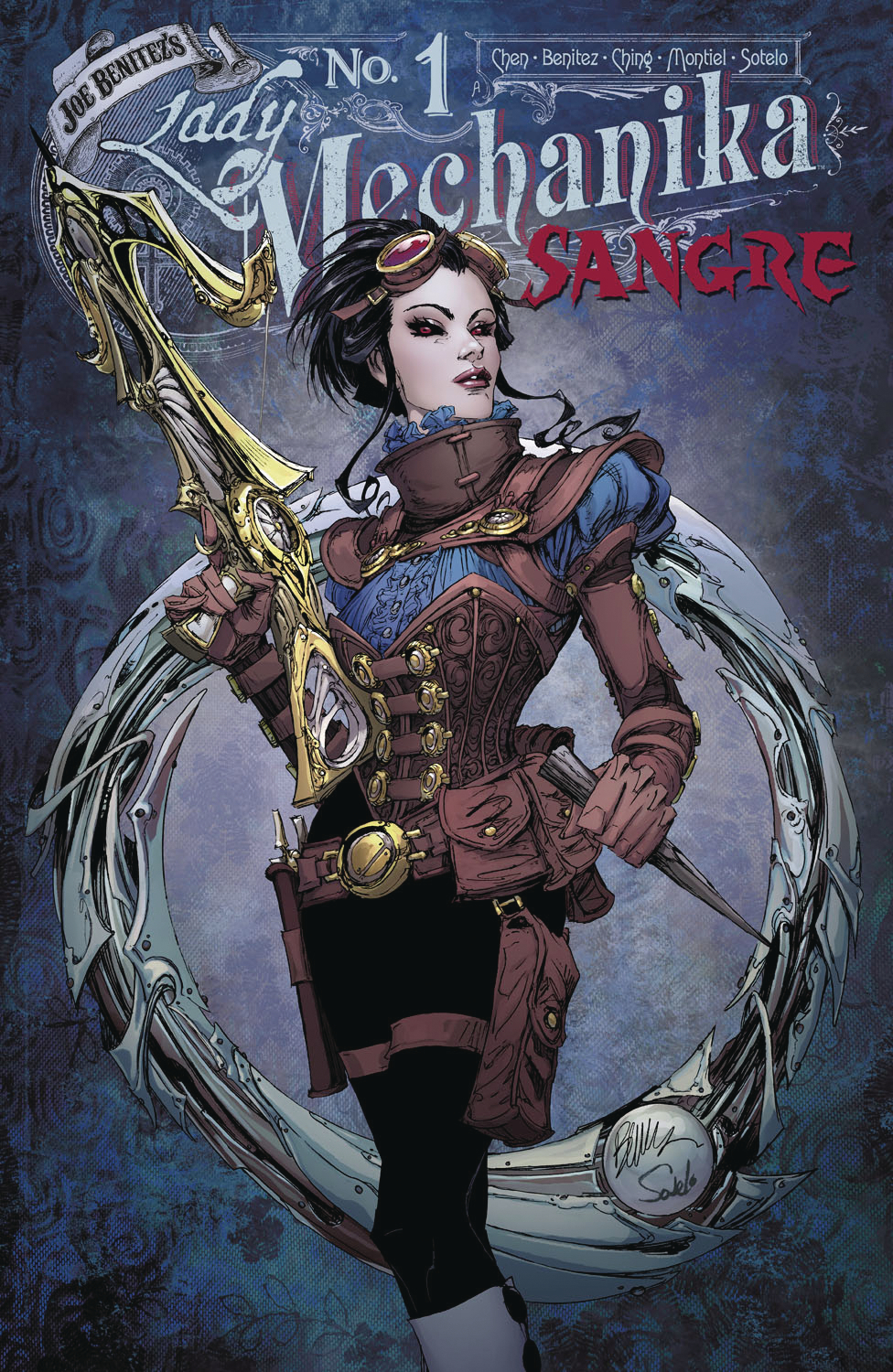 LADY MECHANIKA SANGRE #1 (OF 5) MAIN CVR