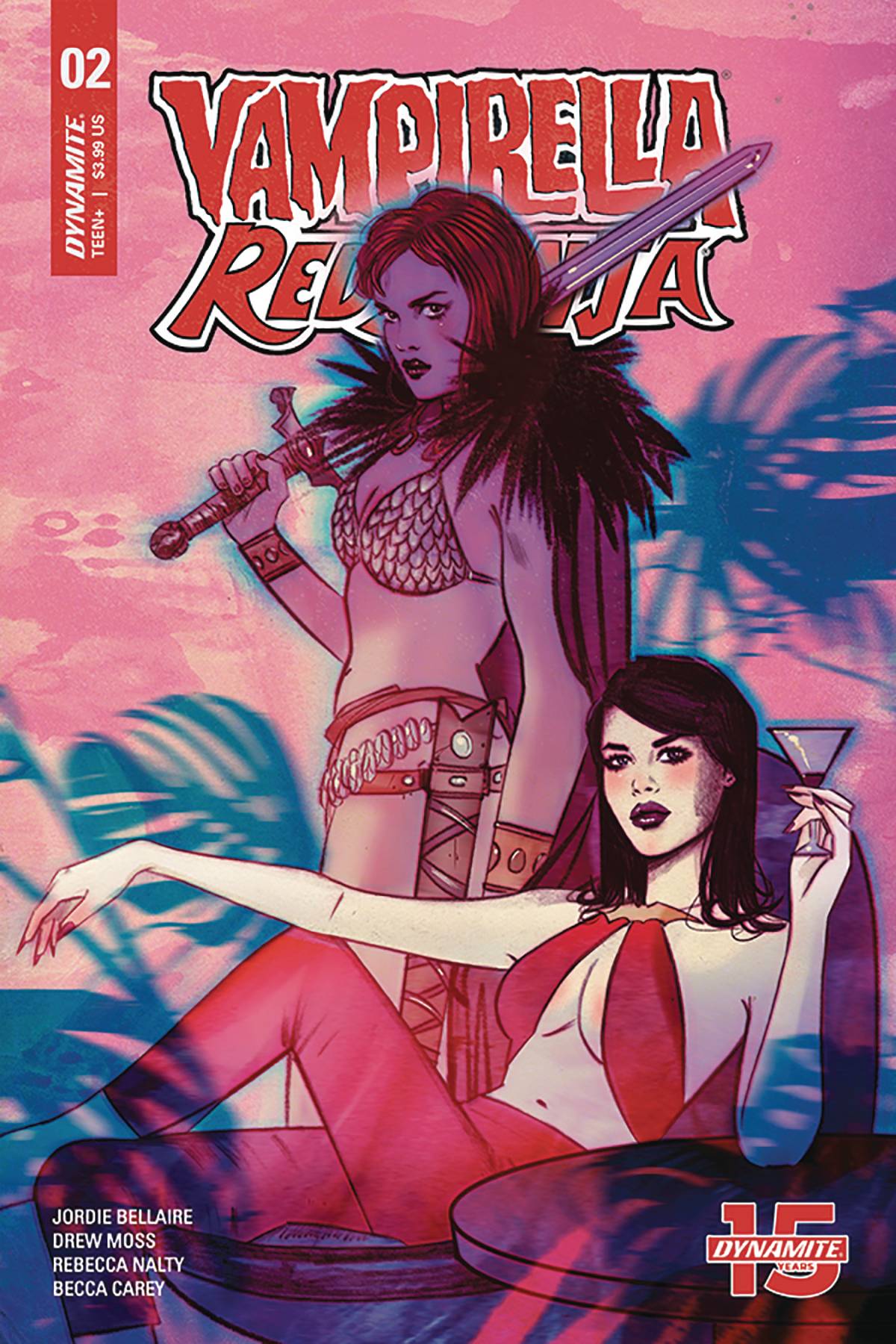 VAMPIRELLA RED SONJA #2 CVR A LOTAY