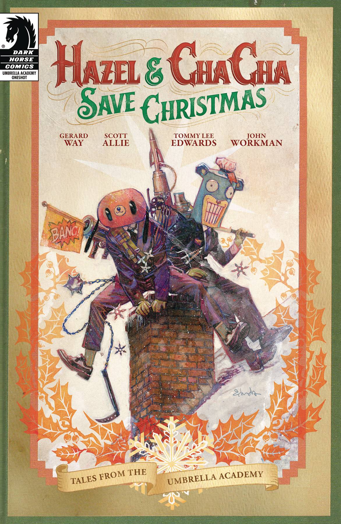 SEP190239 HAZEL CHA CHA SAVE CHRISTMAS TALES UMBRELLA ACADEMY