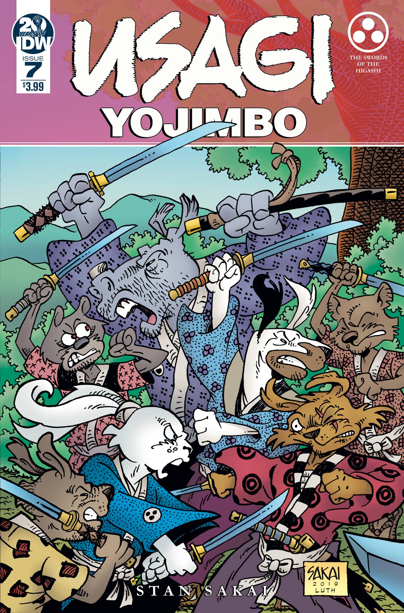 USAGI YOJIMBO #7 SAKAI