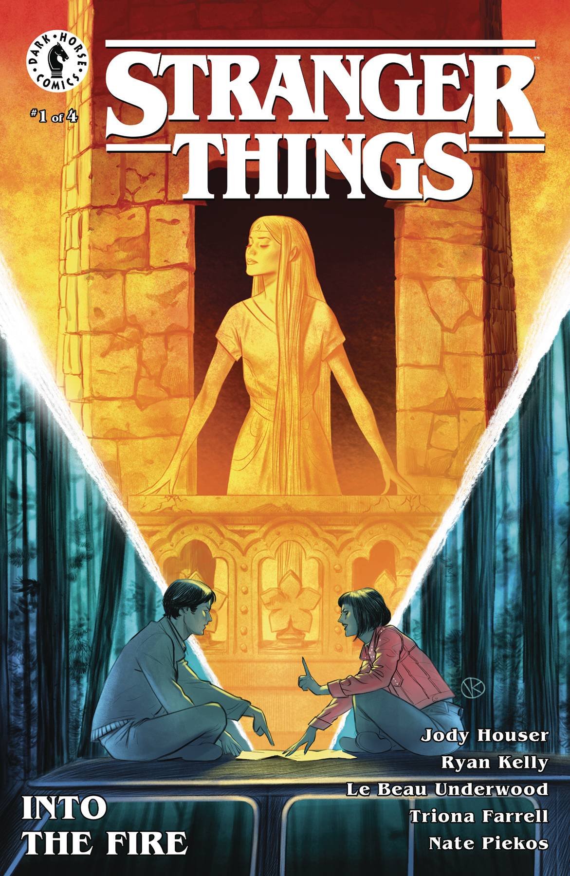 STRANGER THINGS INTO THE FIRE #1 (OF 4) CVR A KALACHEV