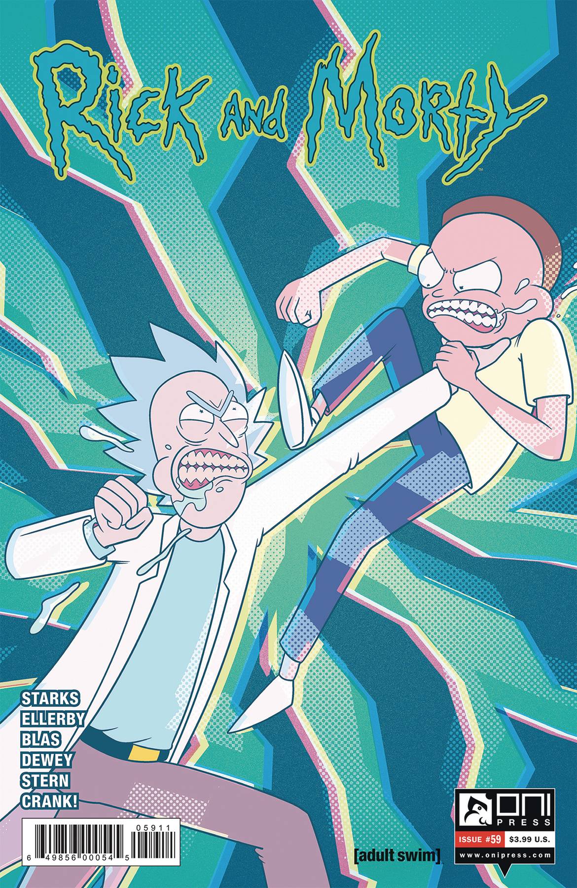 RICK & MORTY #59 CVR A ELLERBY