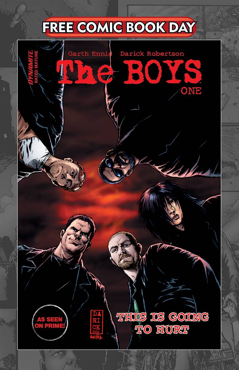 JAN200023 - FCBD 2020 THE BOYS #1 (MR) - Free Comic Book Day