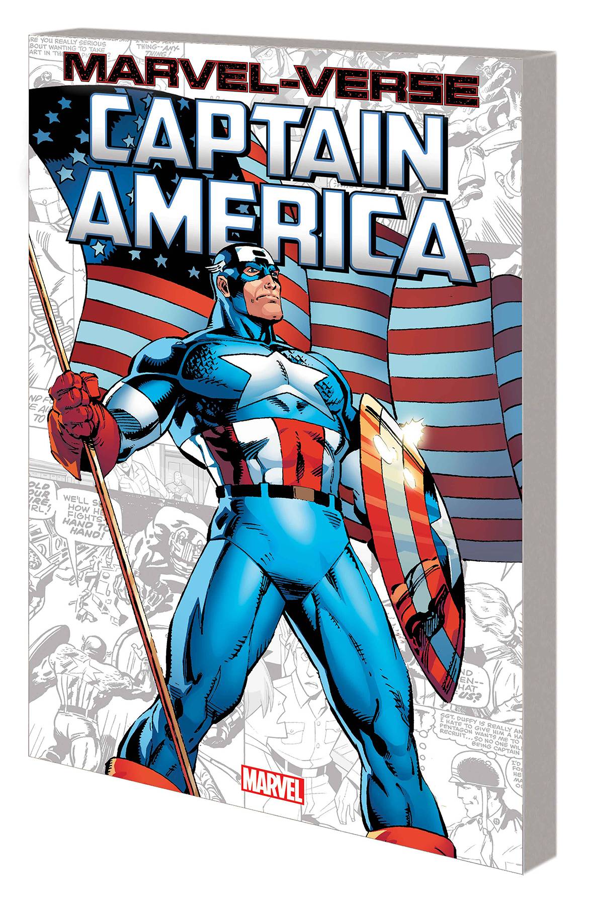 (USE DEC218528) MARVEL-VERSE GN TP CAPTAIN AMERICA