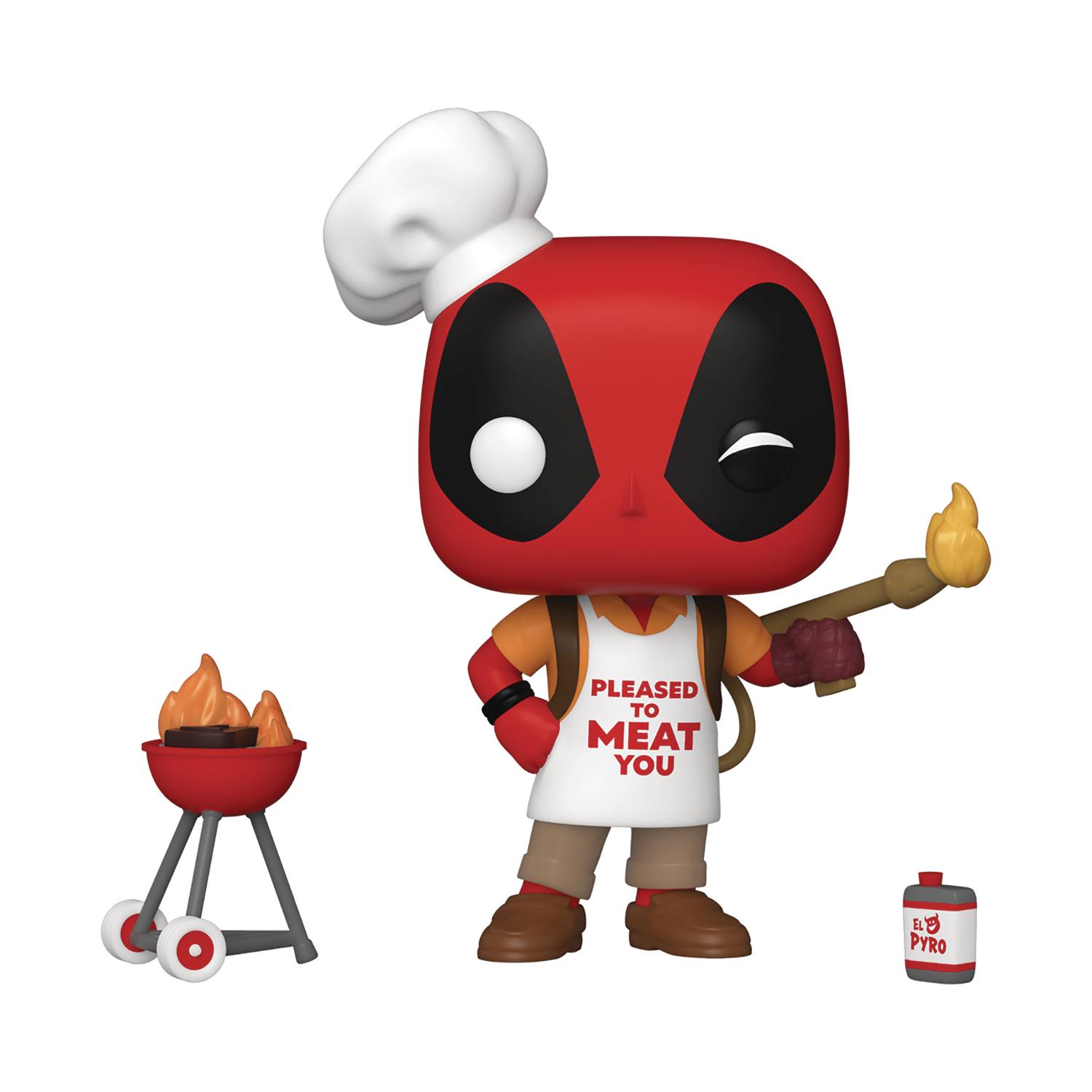 Marvel POP Vinyl Figure, Coffee Barista Deadpool