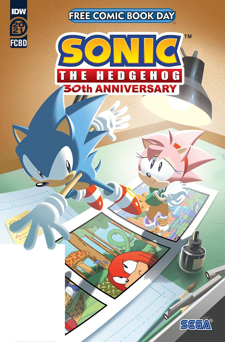 JAN220024 - FCBD 2022 SONIC THE HEDGEHOG - Free Comic Book Day