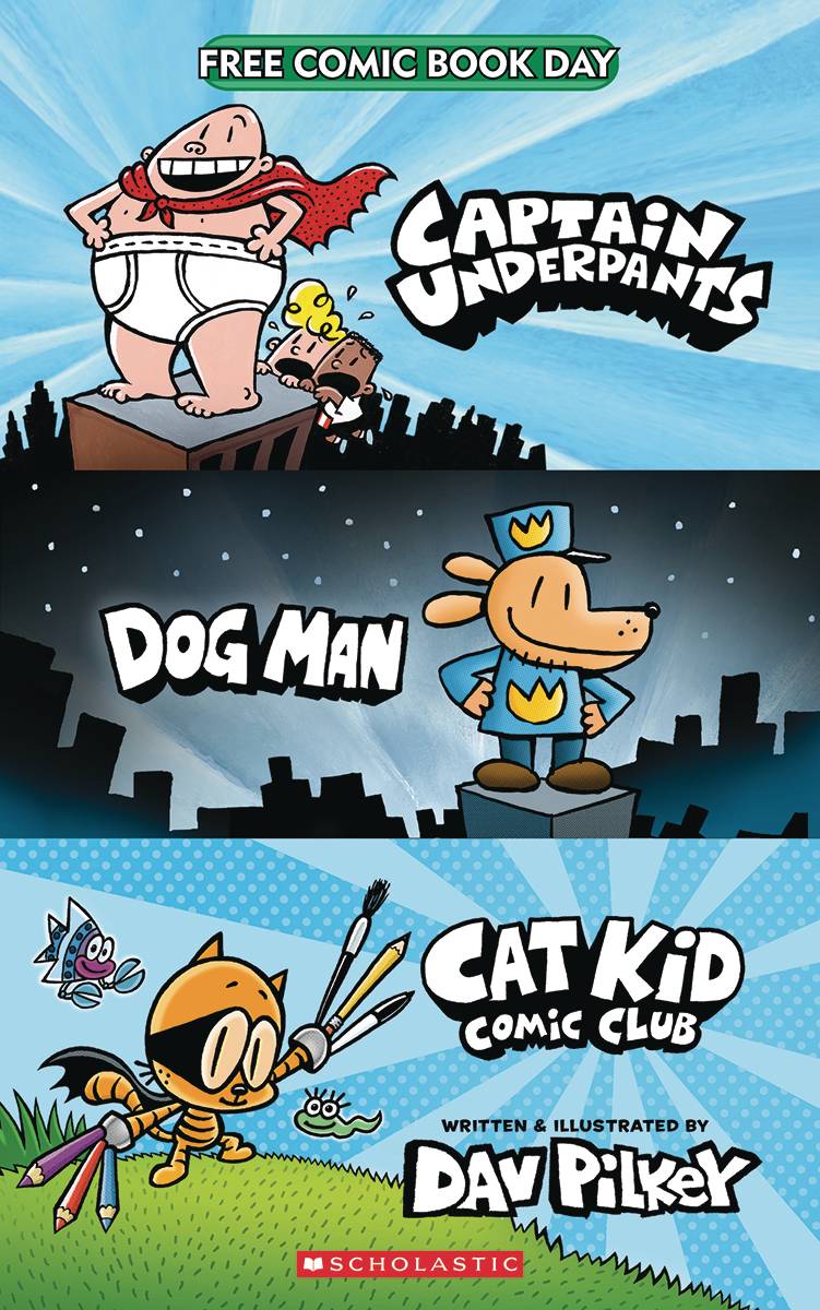 Free captain on sale underpants books