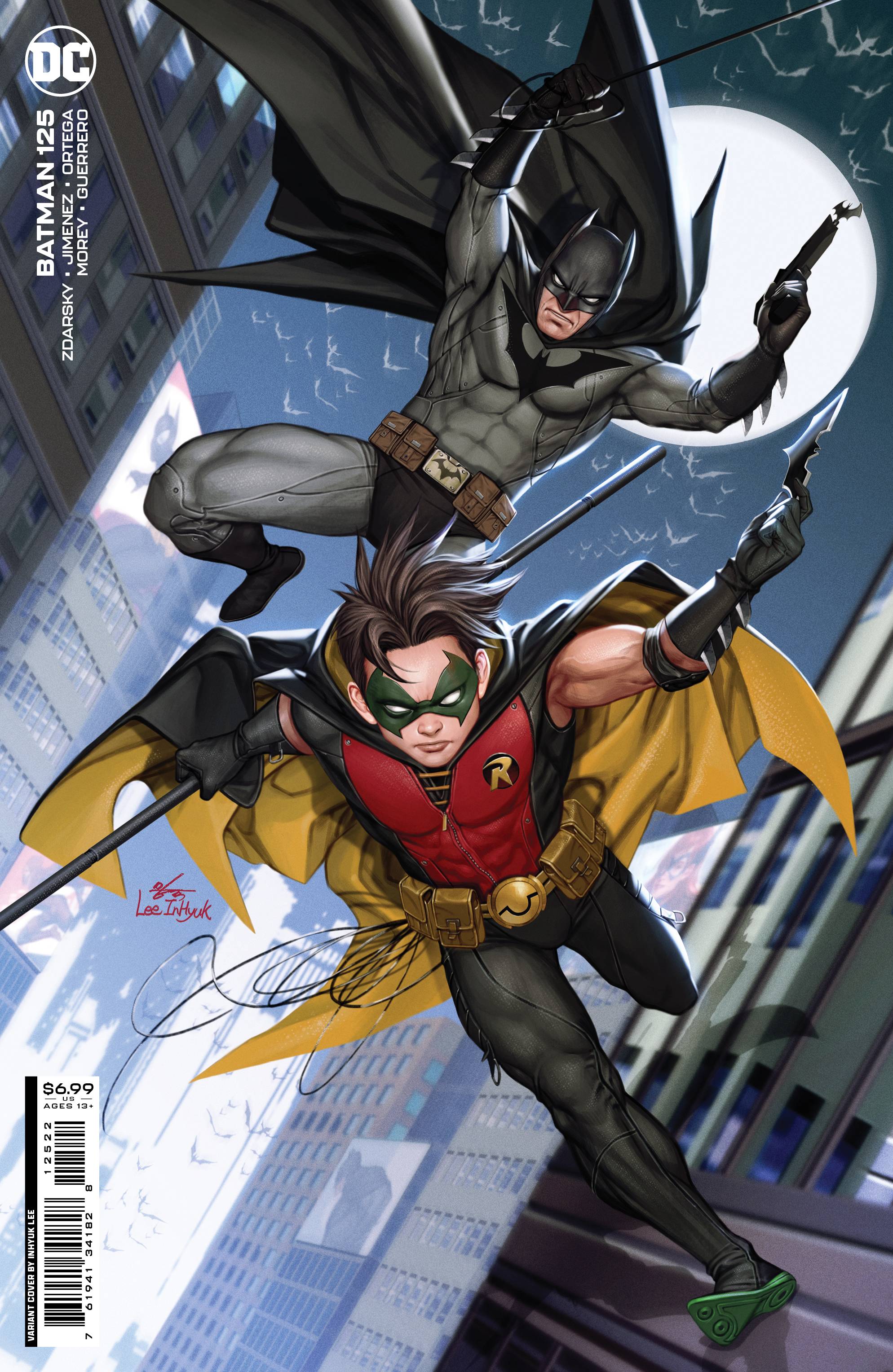 MAY223236 - BATMAN #125 CVR D LEE CARD STOCK VAR - Free Comic Book Day