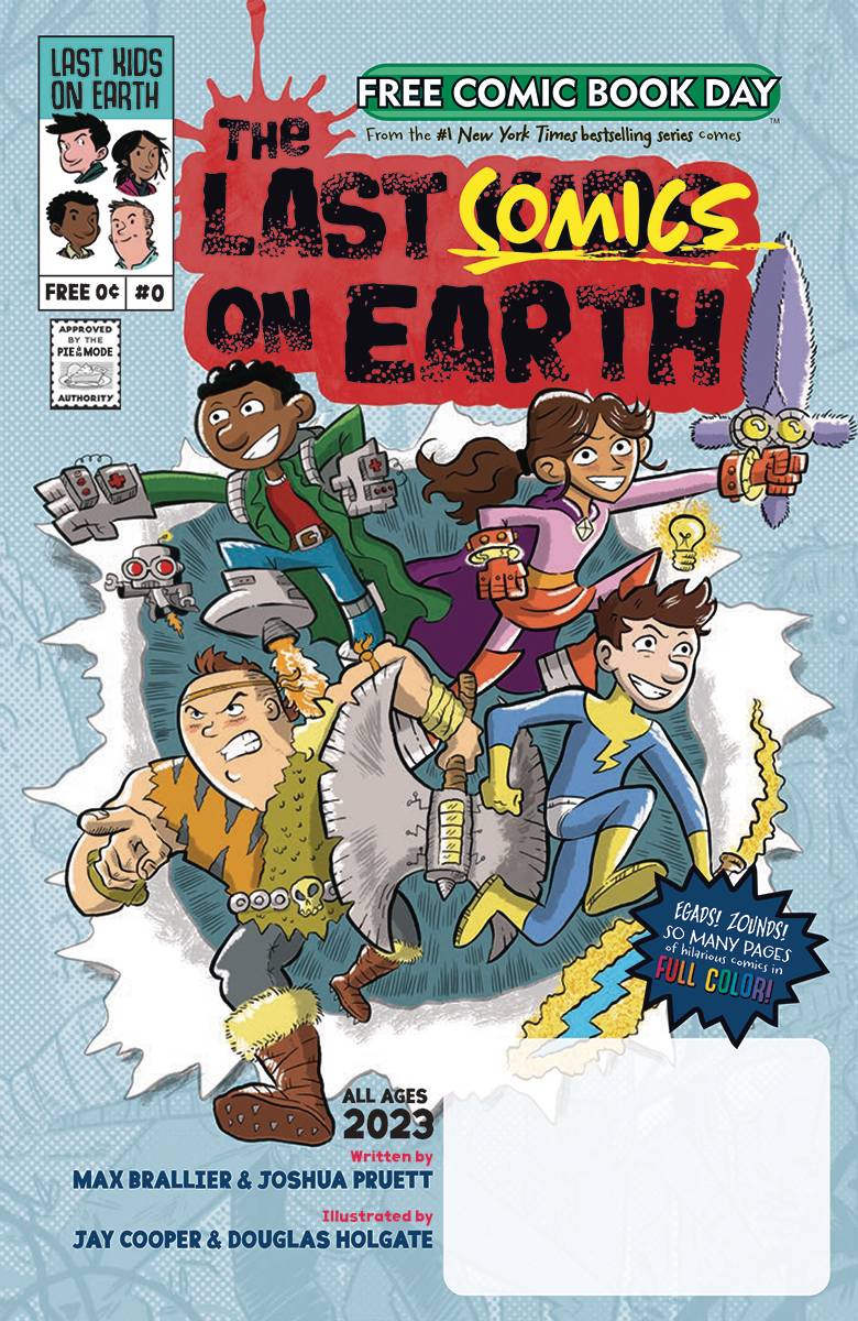 DEC220046 FCBD 2023 LAST COMICS ON EARTH SAMPLER Free Comic Book Day