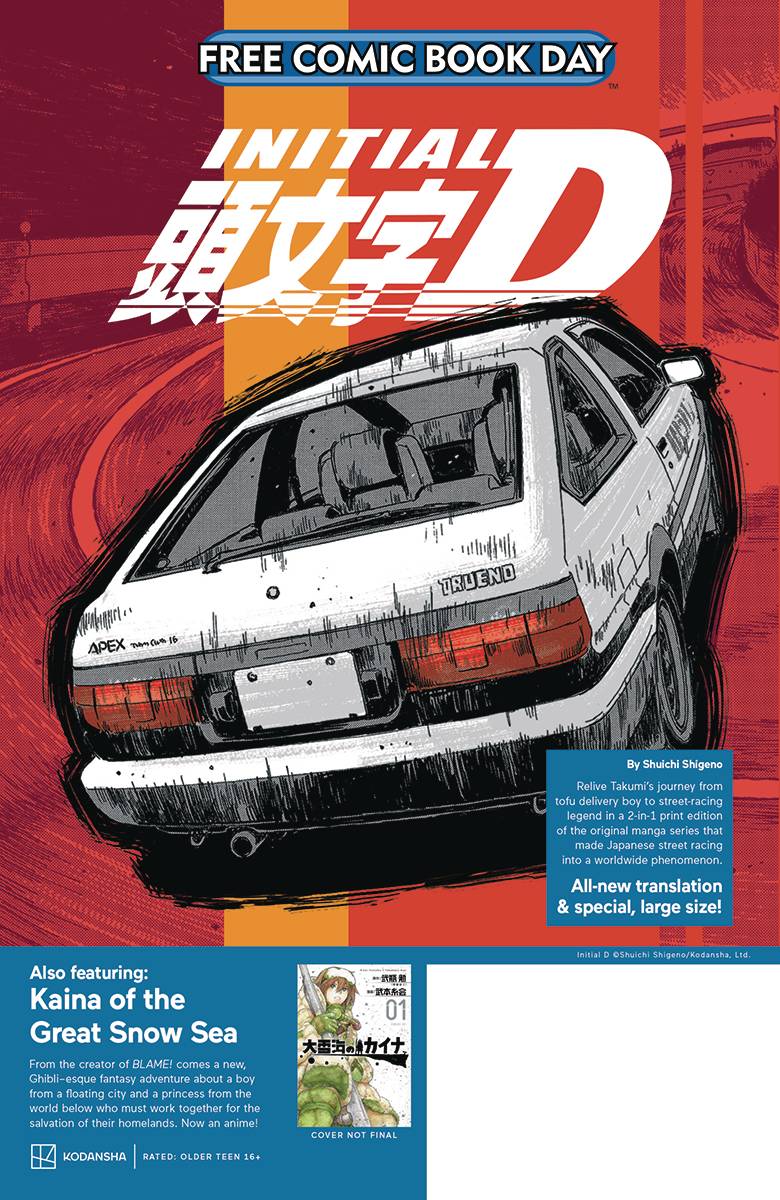 Initial D: Informações Sobre o Novo Filme da Série