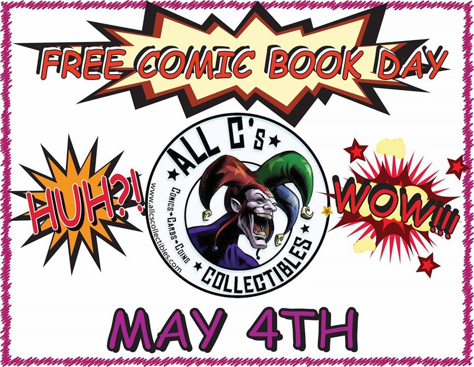 free comic book day shirt