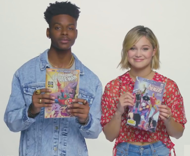 Cloak & Dagger Stars Promote Free Comic Book Day 