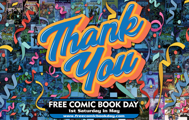 Thank You For Celebrating Free Comic Book Day 2019!