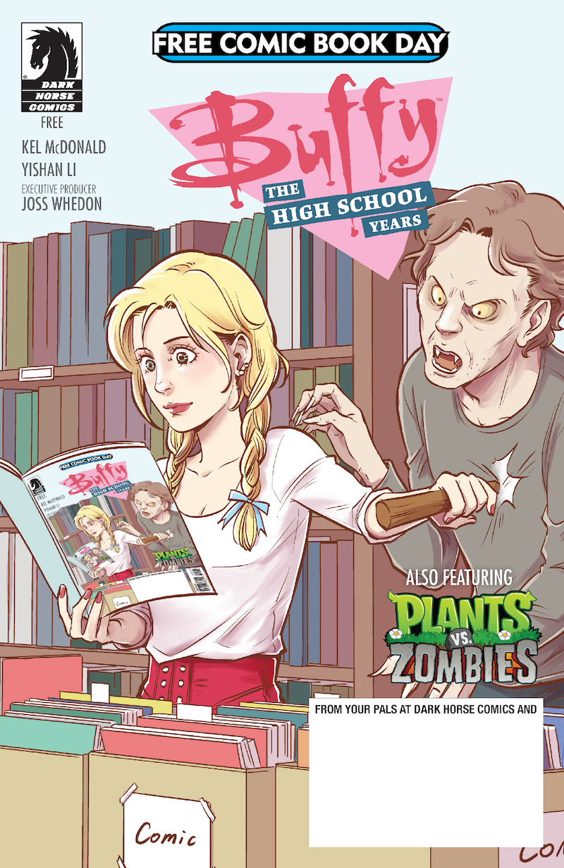 JUN170096 - PLANTS VS ZOMBIES LAWN OF DOOM HC - Free Comic Book Day