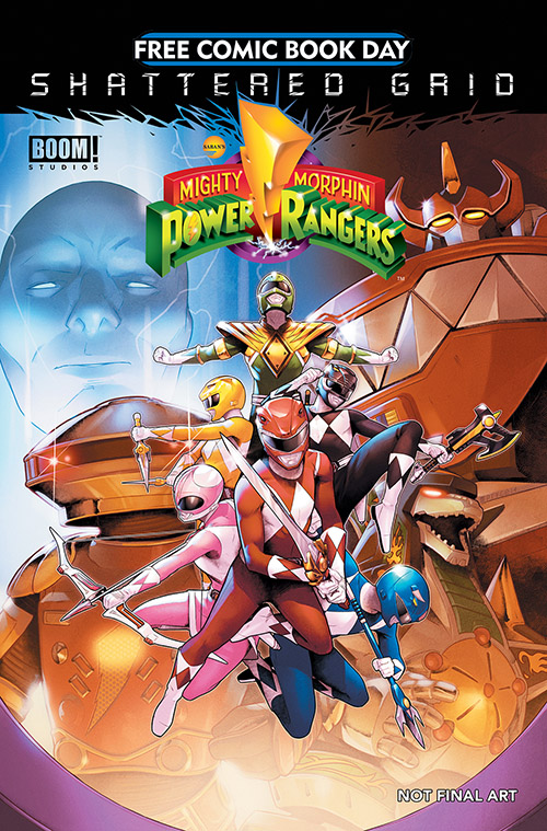 Free Comic Book Day, FCBD, BOOM! Studios, Mighty Morphin Power Rangers