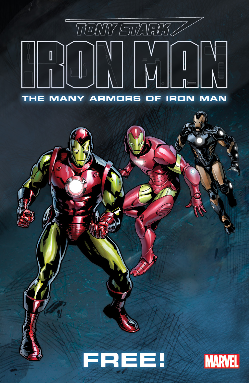Color de malva Astronave vóleibol Marvel Initiates Tony Stark Iron Man Launch Parties - Free Comic Book Day