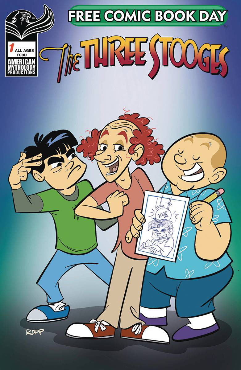 Free Comic Book Day, FCBD, American Mythology, The Three Stooges